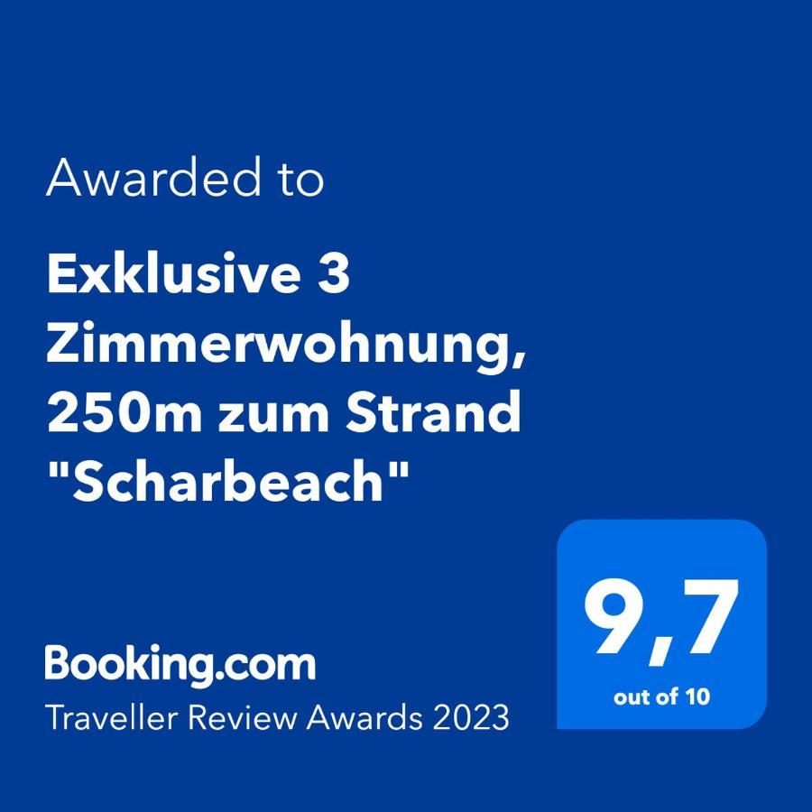 Meertraum Premium Wohnung Mit 3 Zimmern, 250M Zum Strand Шарбойц Экстерьер фото
